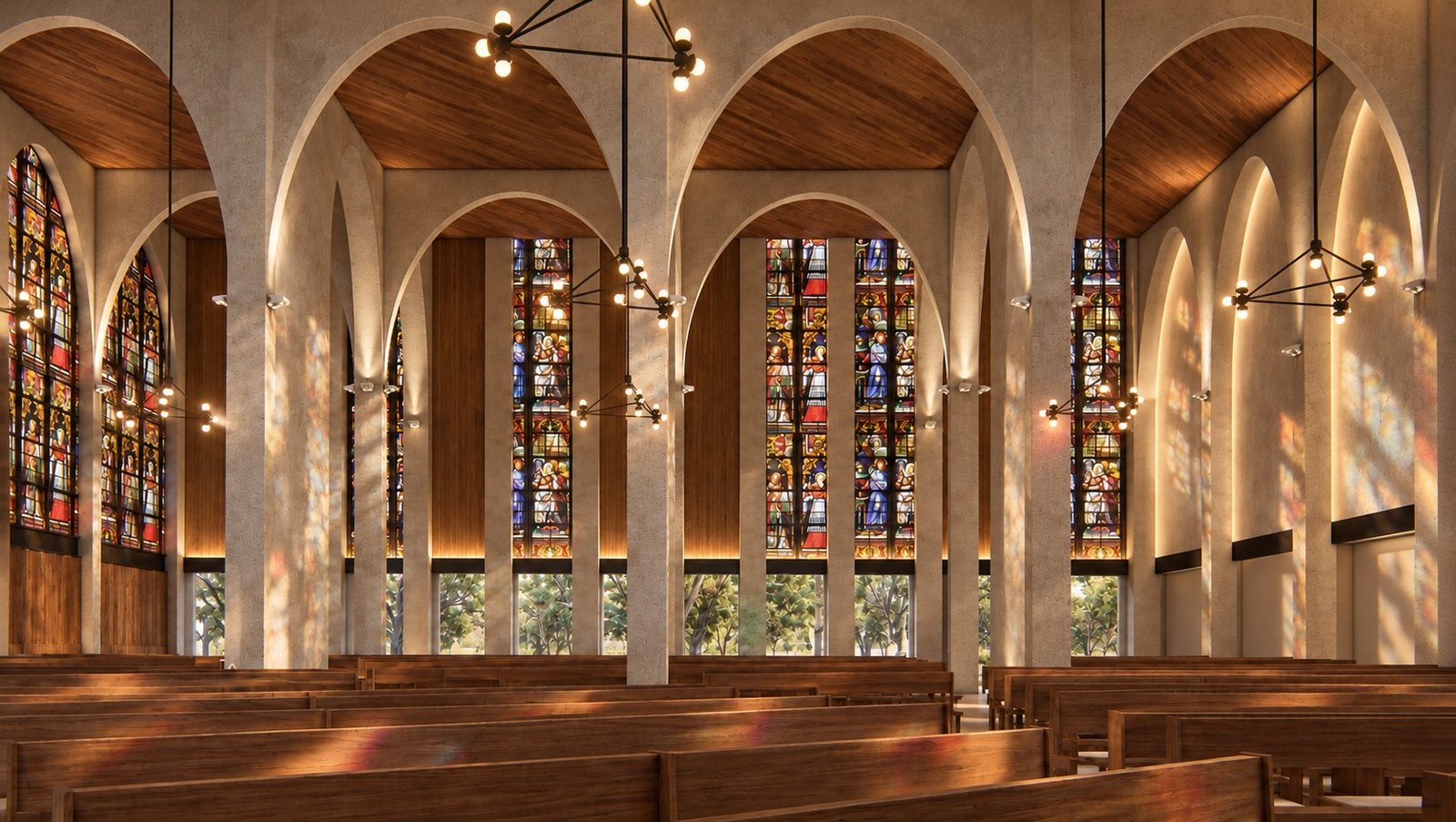 Catedral Cancún · MKD Studio, Marco Kancab Díaz · render 4