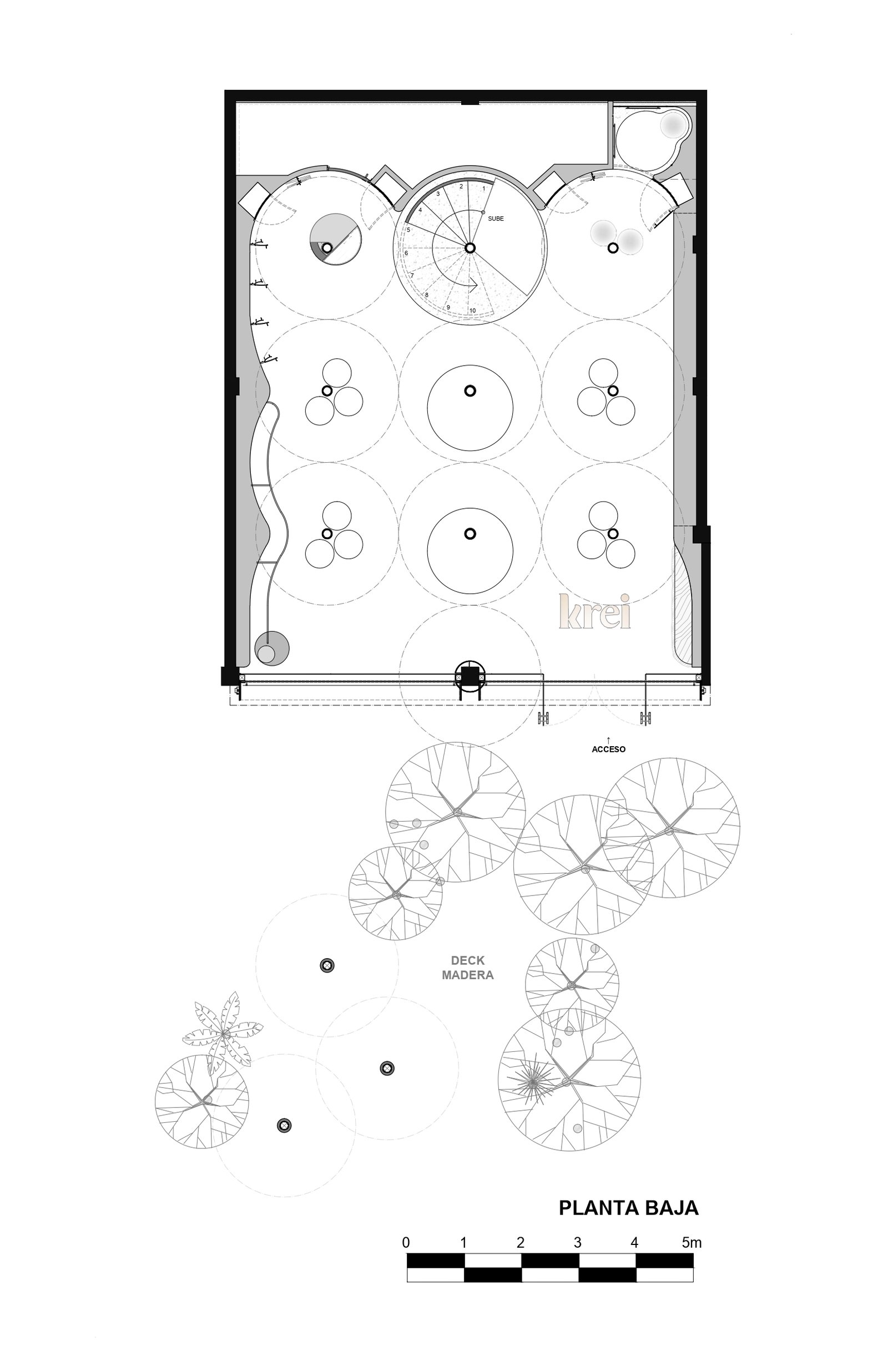 Krei Tulum · MKD Studio, Marco Kancab Díaz · plano 1